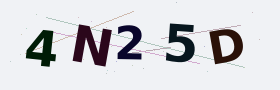 Verification code image
